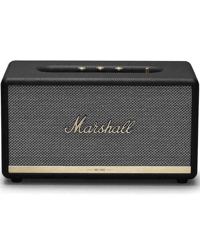  Marshall Stanmore II Wireless Bluetooth Speaker - Black  (Renewed) : Electronics
