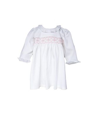 White smock clearance dress baby