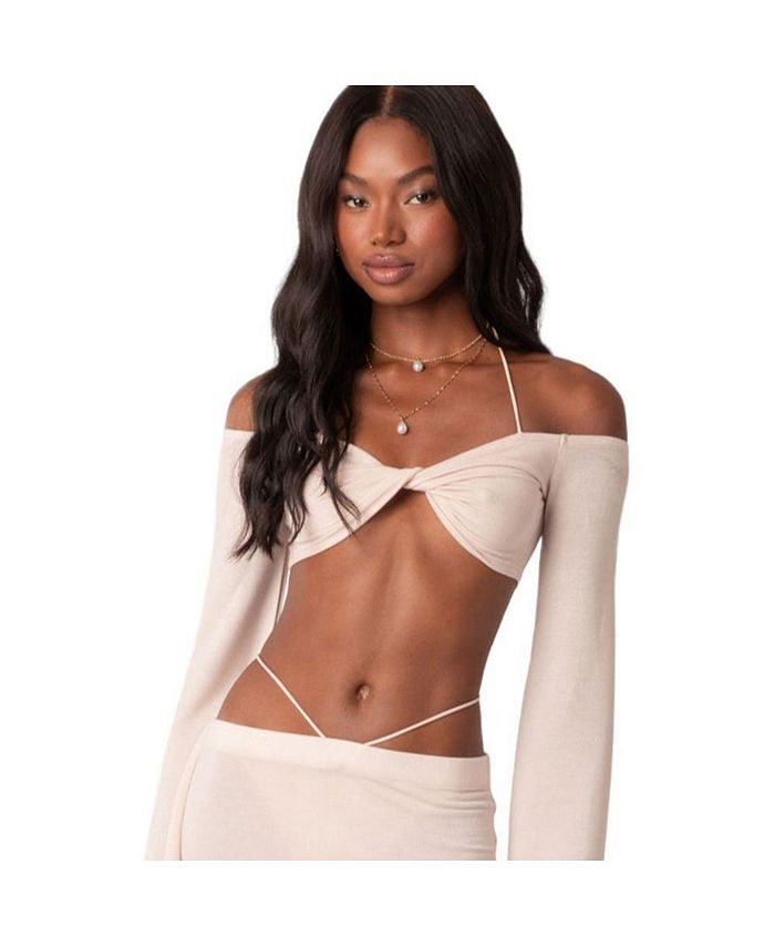 Off the hotsell shoulder halter top