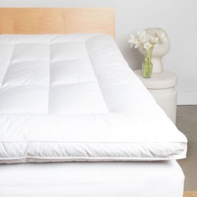 Bokser Home Feather & Down Plush Luxury Mattress Topper -Queen