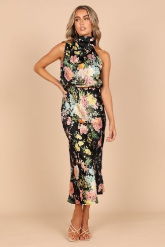 Lipsy Floral Lipsy Delilah Abbey Clancy Shoulder Dress Lipsy Delilah Halter  Frill Bodycon Dress Petal And Pup Women's Anabelle Halter Neck Midi Dress  Macy's