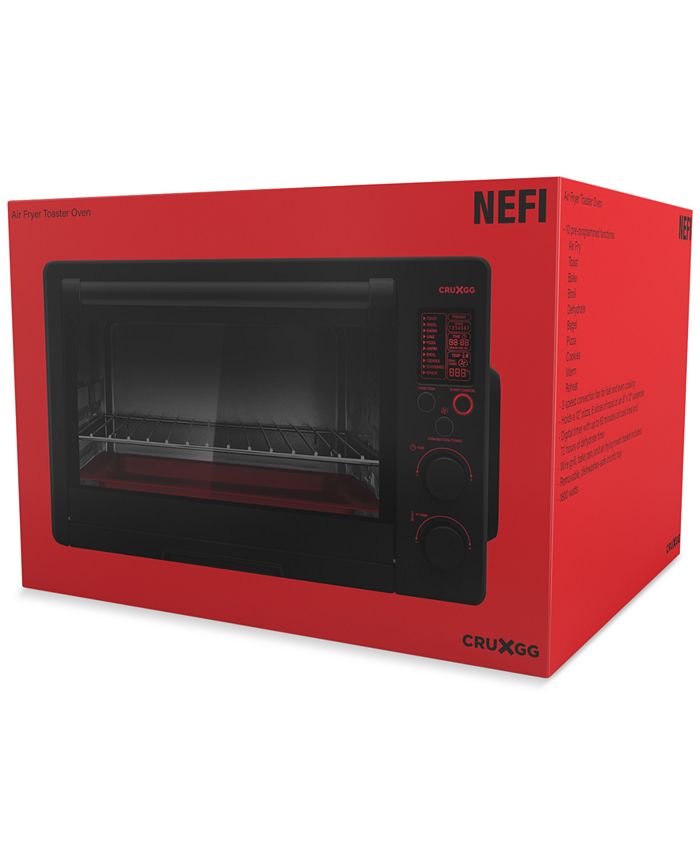 Crux CRUXGG 6Slice Digital Air Fryer Toaster Oven Macy's