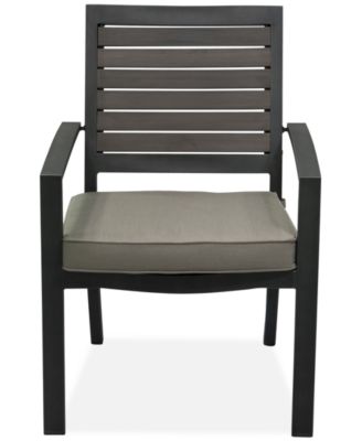 Furniture CLOSEOUT! Marlough Aluminum Outdoor Dining Chair