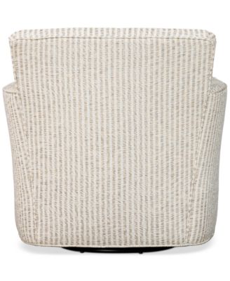 Jalia Fabric Swivel Chair, Created for Macy's