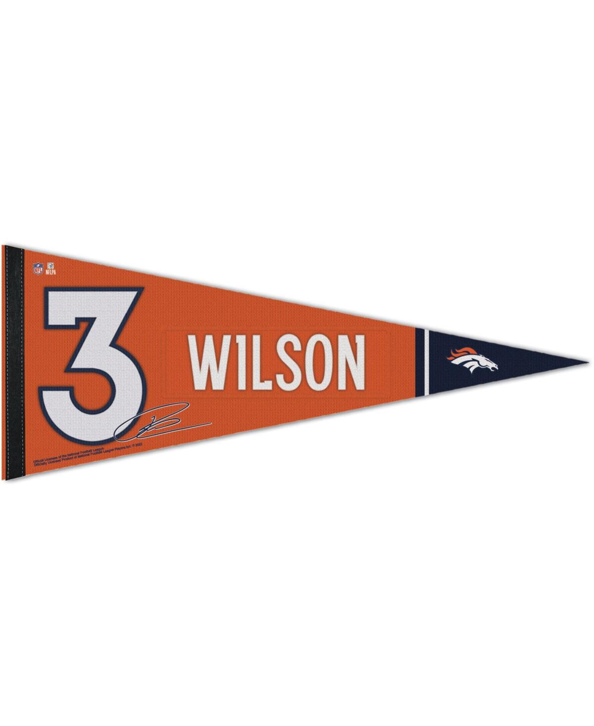 Wincraft Russell Wilson Denver Broncos 12'' X 30'' Player Premium Pennant In Multi