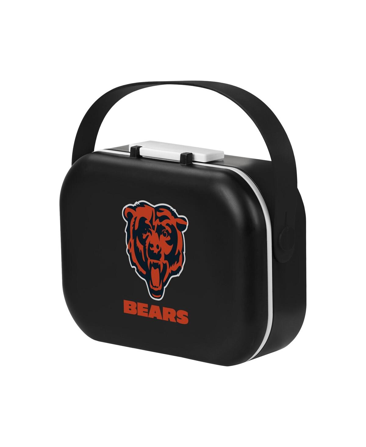 Foco Men's And Women's  Chicago Bears Hard Shell Compartment Lunch Box In Black