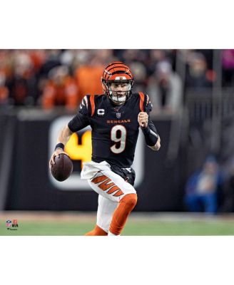 Joe Burrow Cincinnati Bengals Unsigned Black Jersey 11 x 14 Photograph Macy s