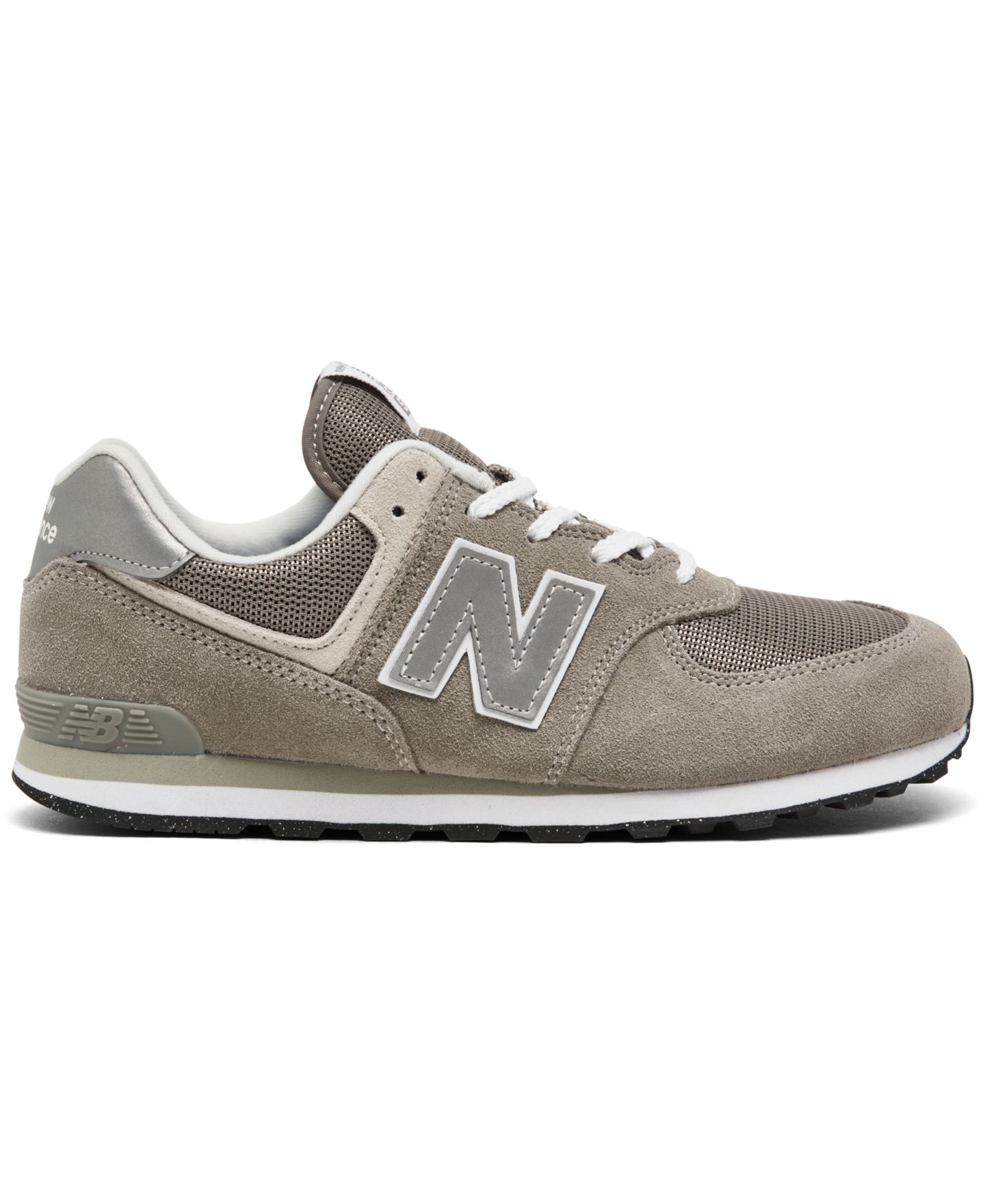 Детские кроссовки New Balance Big Kids 574 Casual, цвет: Серый — фото 2