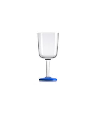 Palm Outdoor Australia - Wine Glass with Klein Blue non-slip base, Set of 2