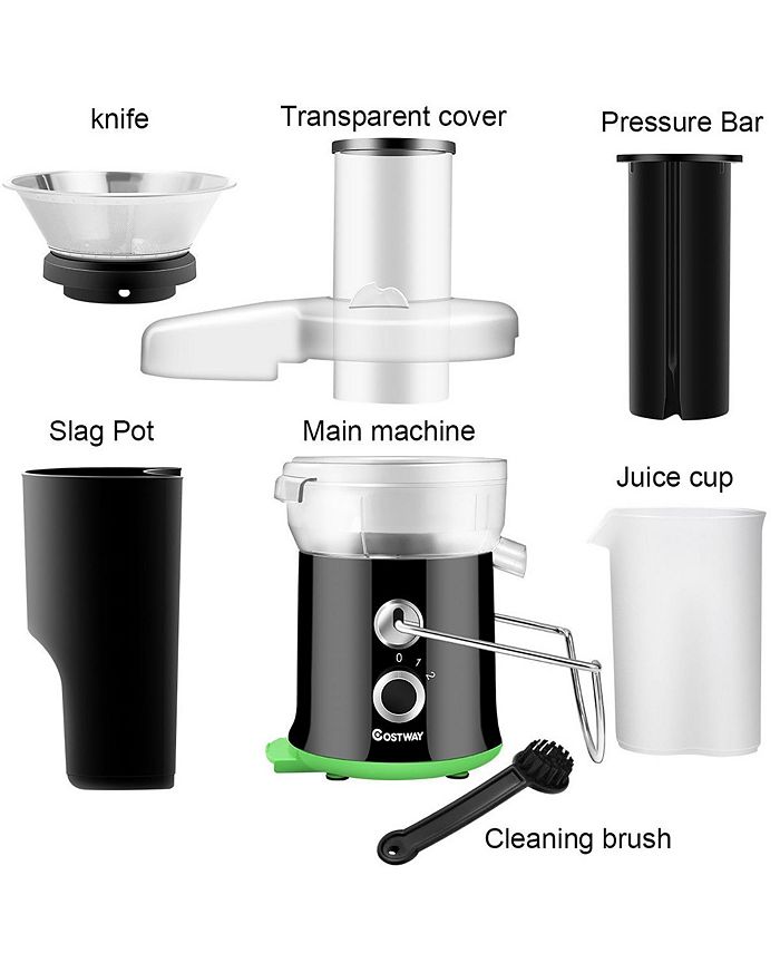 Costway Electric Juicer Wide Mouth Fruit & Vegetable Centrifugal Juice