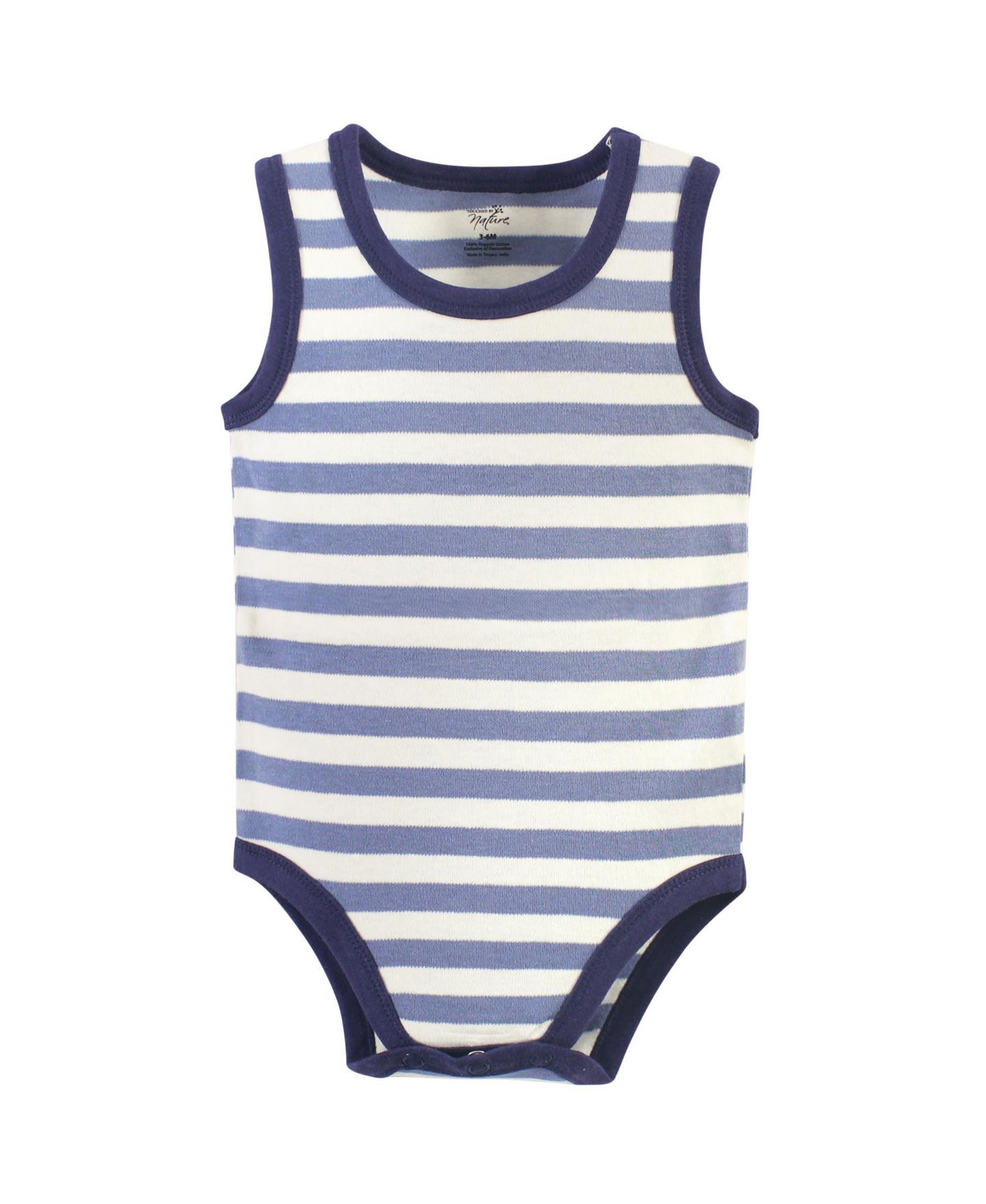 Touched by Nature Baby Boys Five-Piece Natural Cotton Sleeveless Onesies, цвет: Bold Dinosaurs — фото 6