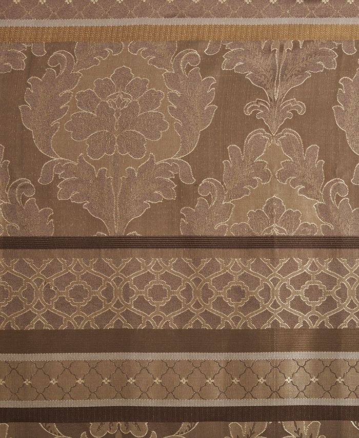 Madison Park Bellagio Jacquard Shower Curtain, 72" x 72" Macy's