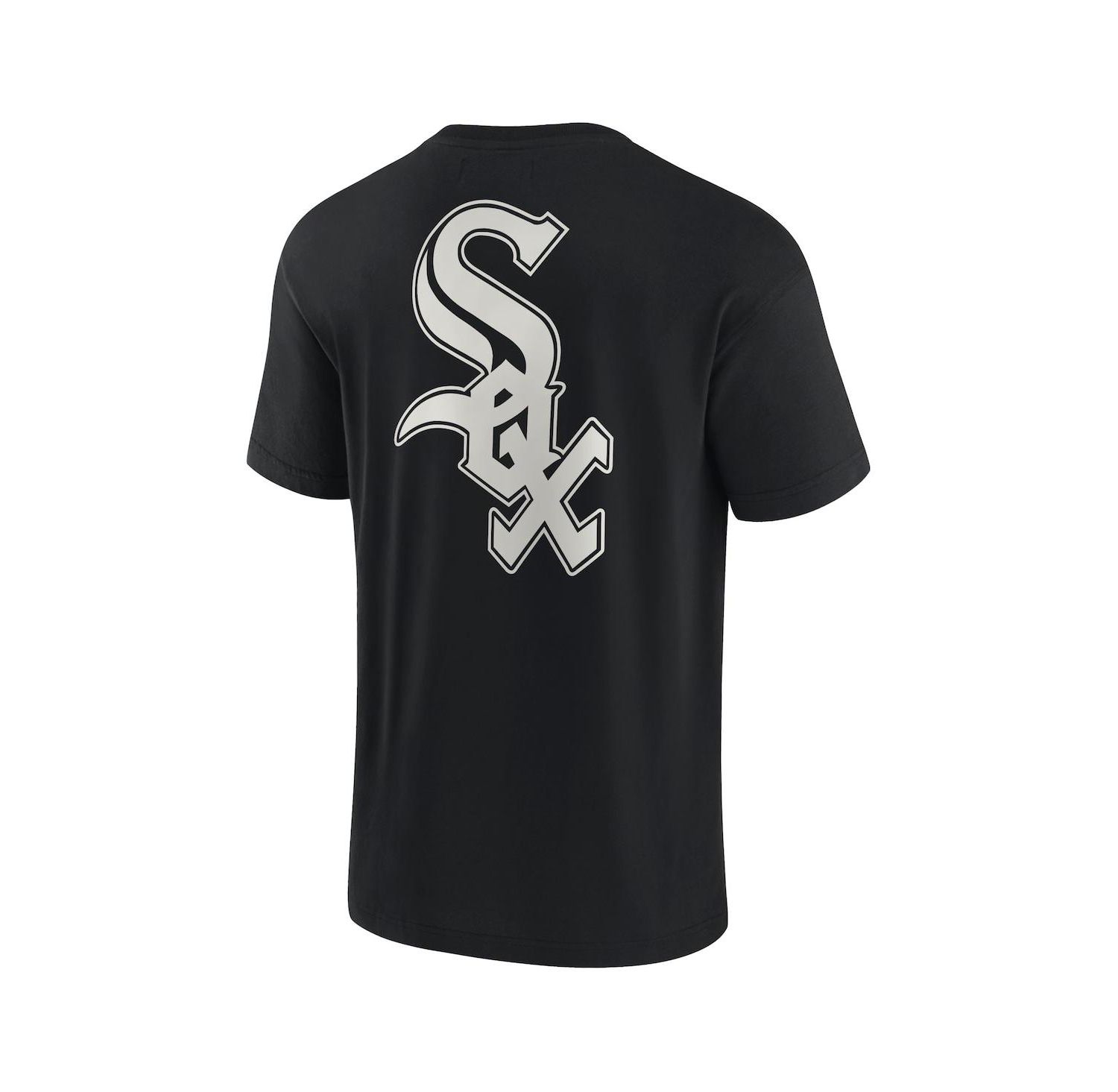 Men's and Women's Black Chicago White Sox Super Soft Short Sleeve T-shirt