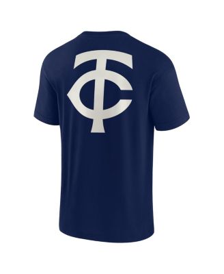 Men's and Women's Navy Minnesota Twins Super Soft Short Sleeve T-shirt