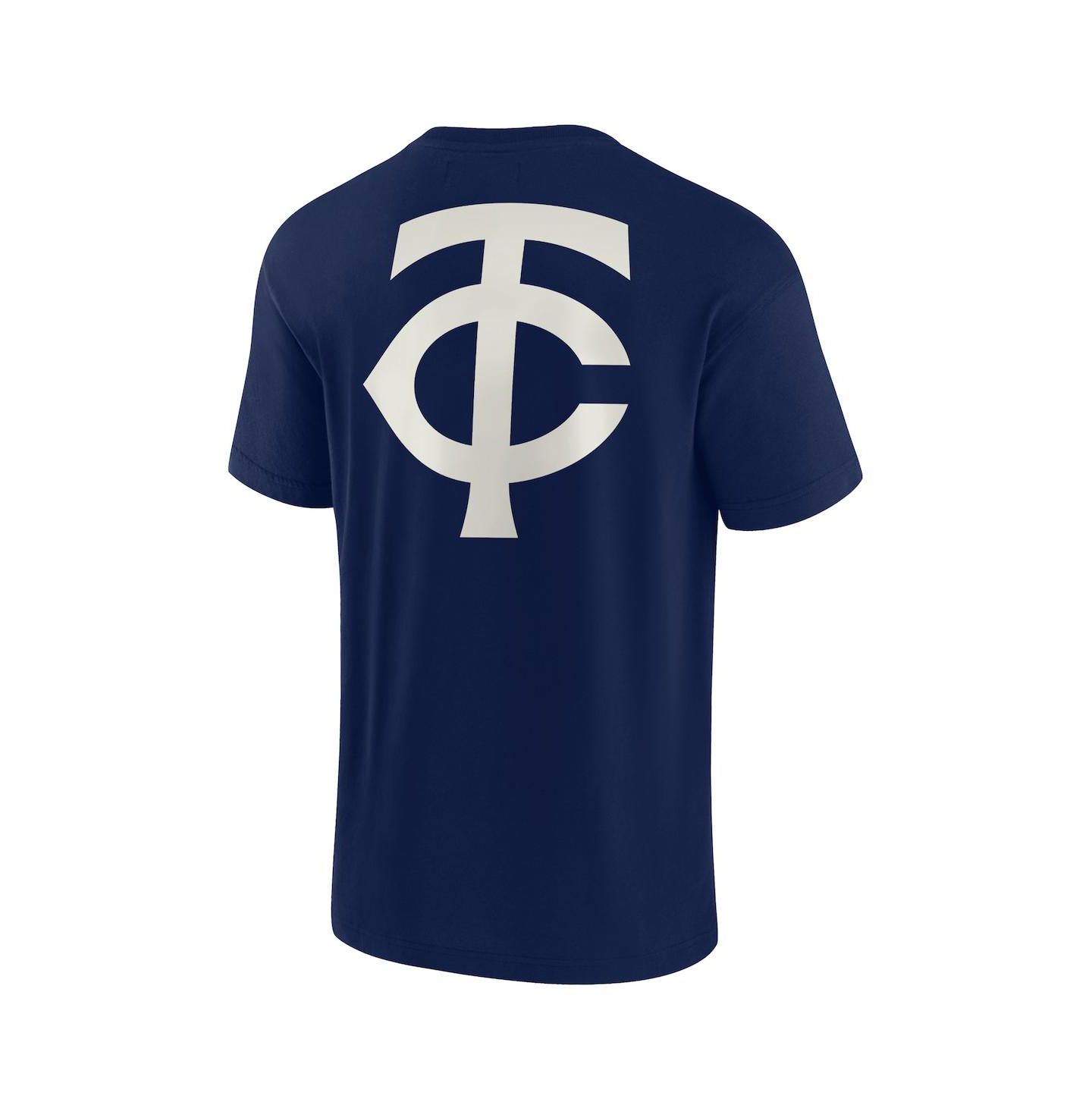 Футболка Fanatics Signature Navy Minnesota Twins Super Soft Short Sleeve — фото 2