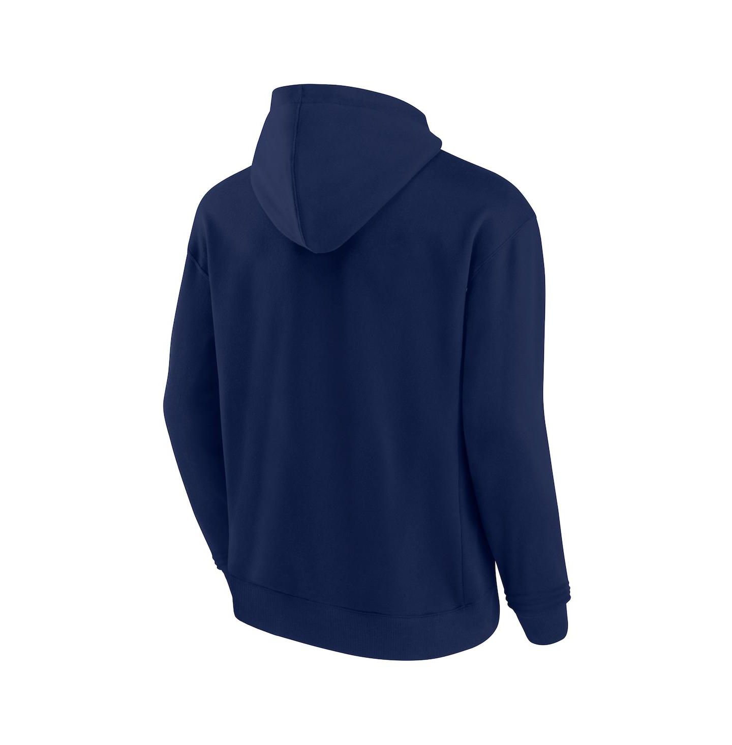 Худи Fanatics Signature Navy Minnesota Twins Super Soft Fleece Pullover — фото 3