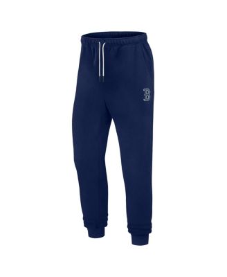 Men's and Women's Navy Boston Red Sox Super Soft Fleece Jogger