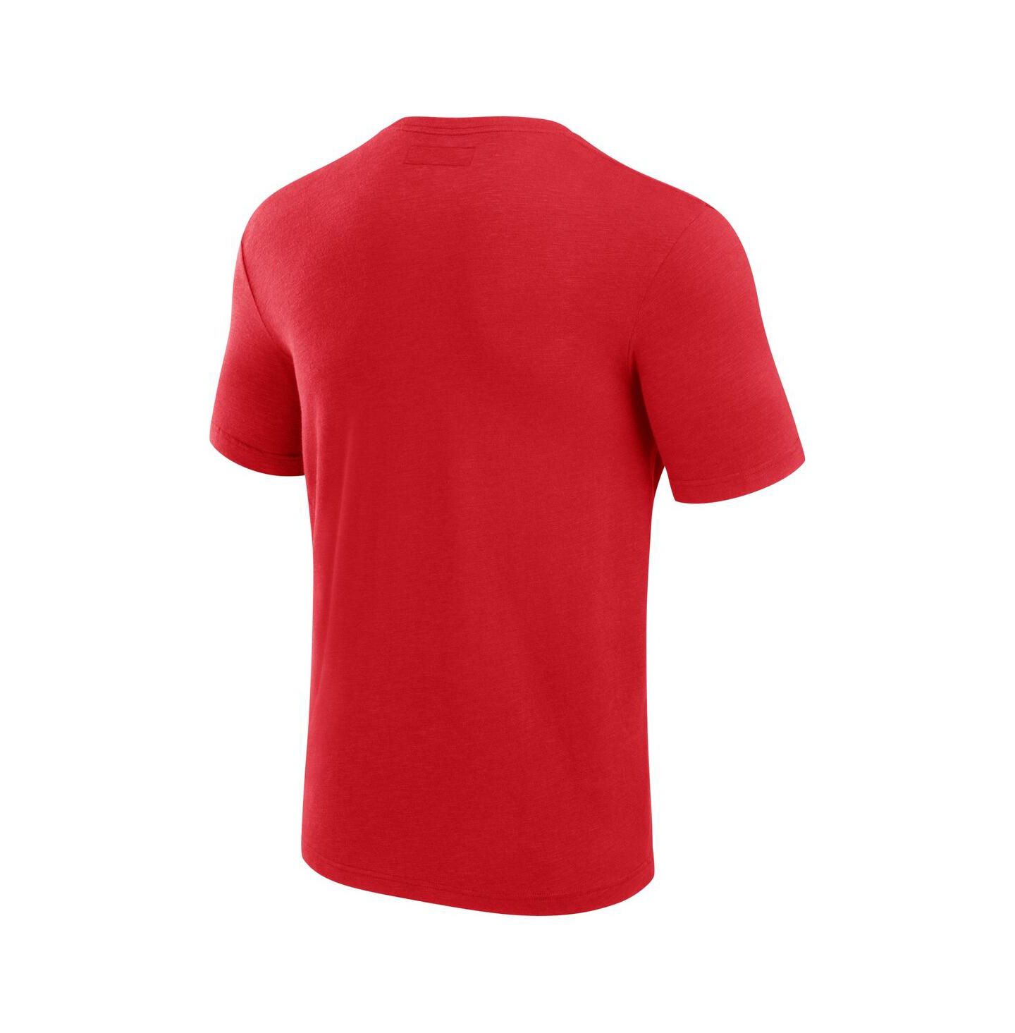 Мужская футболка Fanatics Signature Red Kansas City Chiefs Modal Short Sleeve — фото 2