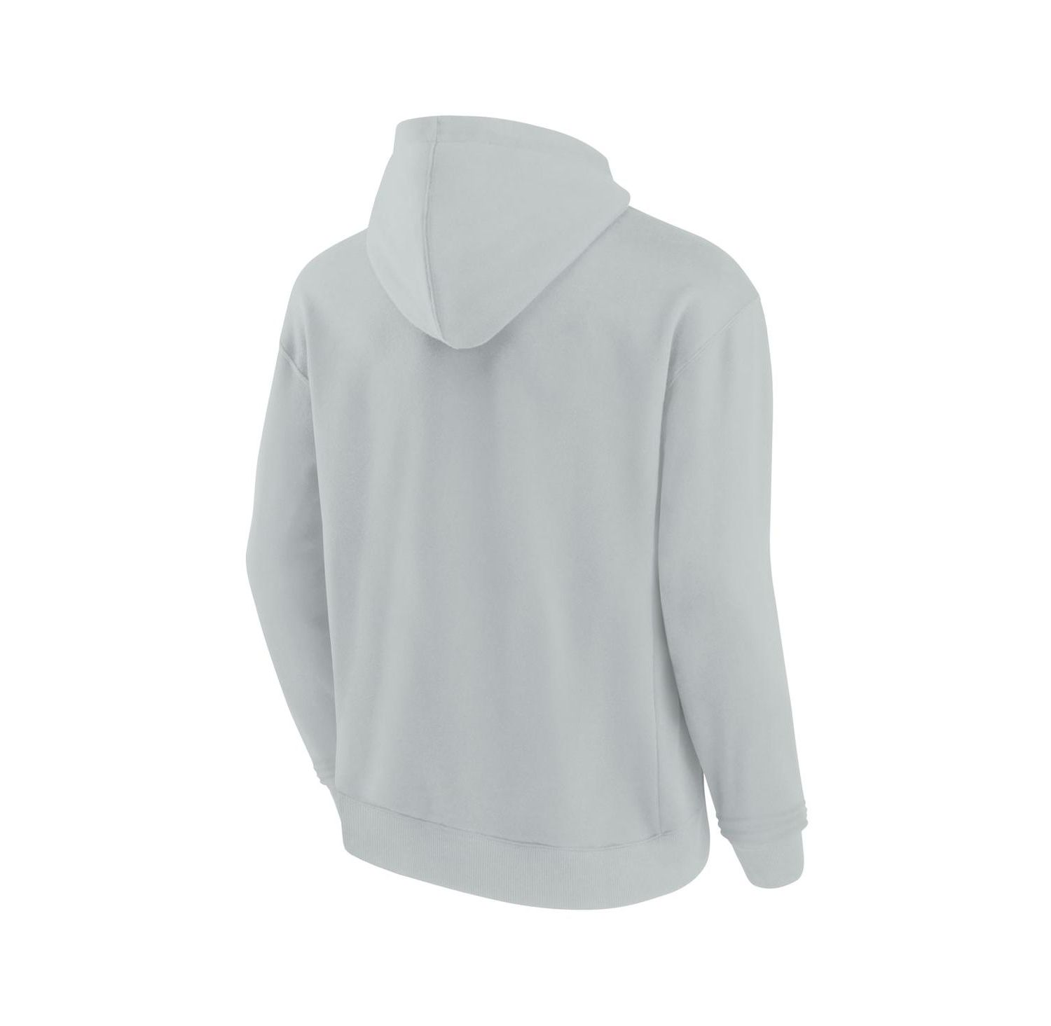 Men's and Women's Gray Los Angeles Chargers Super Soft Fleece Pullover Hoodie