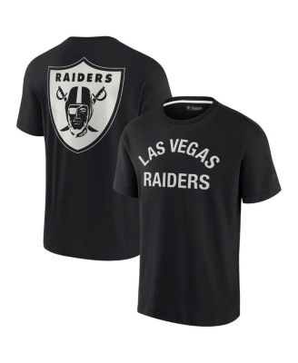 Las Vegas Raiders Fanatics Signature Unisex Super Soft Short Sleeve T-Shirt  - Black