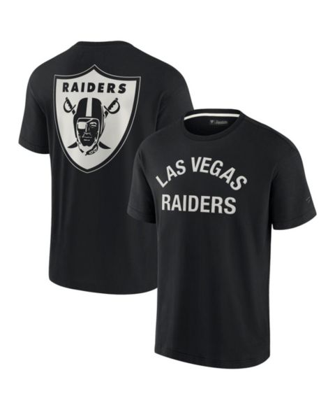Футболка Fanatics Signature Black Las Vegas Raiders Super Soft Short Sleeve