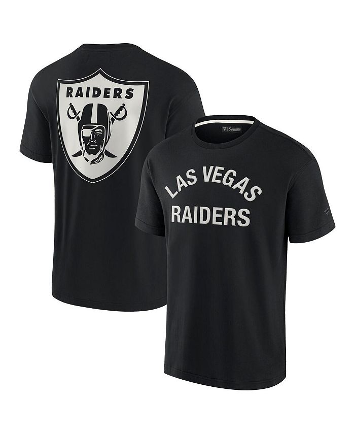 Unisex Fanatics Signature Gray Las Vegas Raiders Super Soft Fleece Short  Sleeve Hoodie