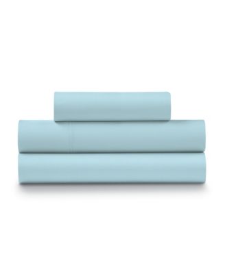 Percale Cool and Crisp 100% Cotton 3-Pc. Sheet Set, Twin