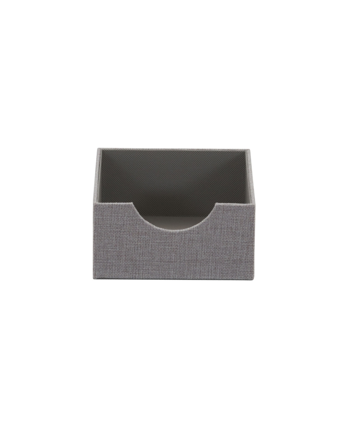 Shop Household Essentials Square Hard Sided Tray, Silver-tone, Set Of 2 In Gray