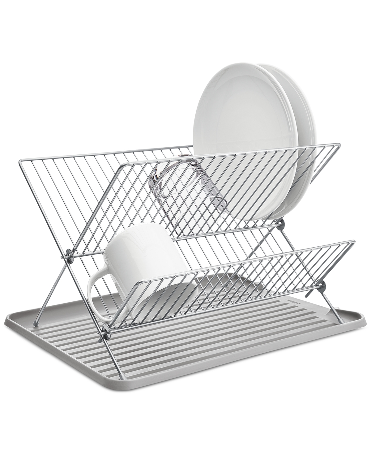 Shop The Cellar Core Space-saving Dishrack, Created For Macy's In No Color