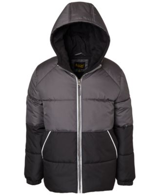Wippette - Toddler & Little Boys Oxford Hooded Puffer Jacket