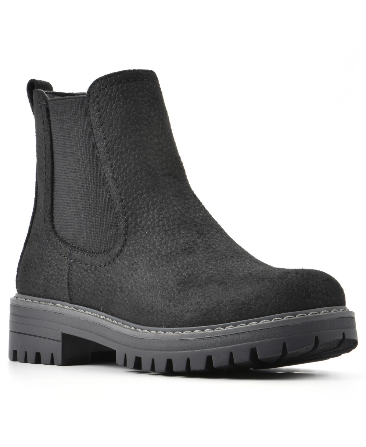 Women's Mastery Chelsea Boots - Black, Fabric- Textile
