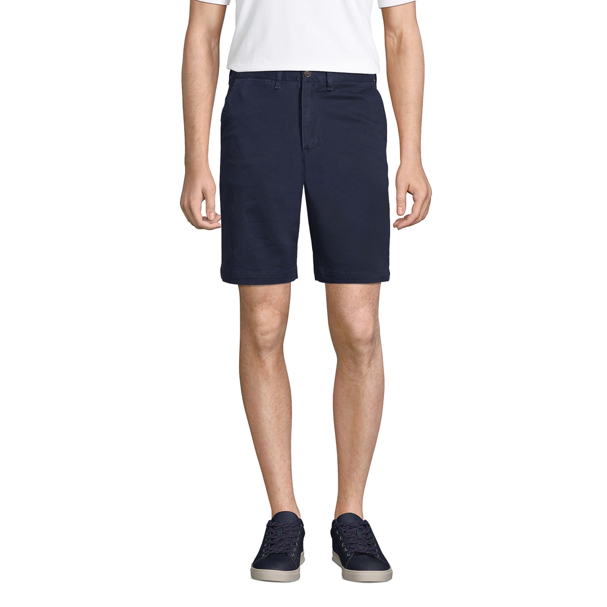 Lands' End Men's 9 Inch Comfort Waist Comfort First Knockabout Chino Shorts