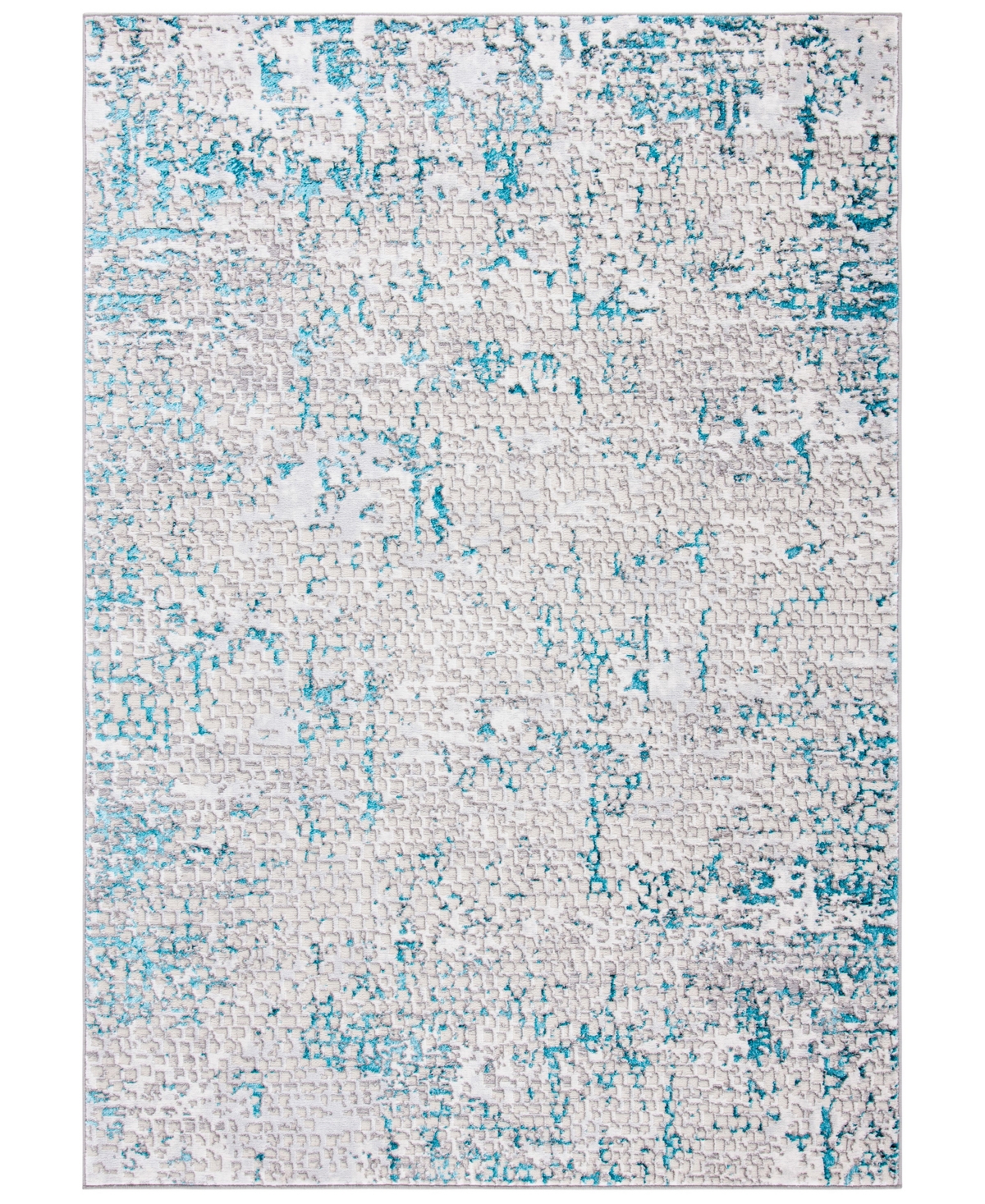 Safavieh Amelia ALA254 9' x 12' Area Rug - Gray, Aqua