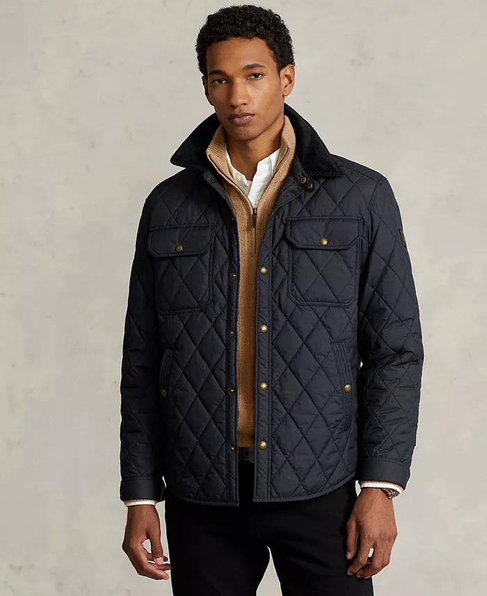 Polo Ralph Lauren Men's Water-Repellent Quilted Jacket
