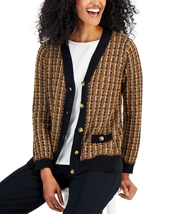 Anne Cardigan Dark Brown