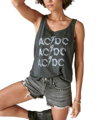 Lucky Brand - Women's Cotton AC/DC High Voltage Tank