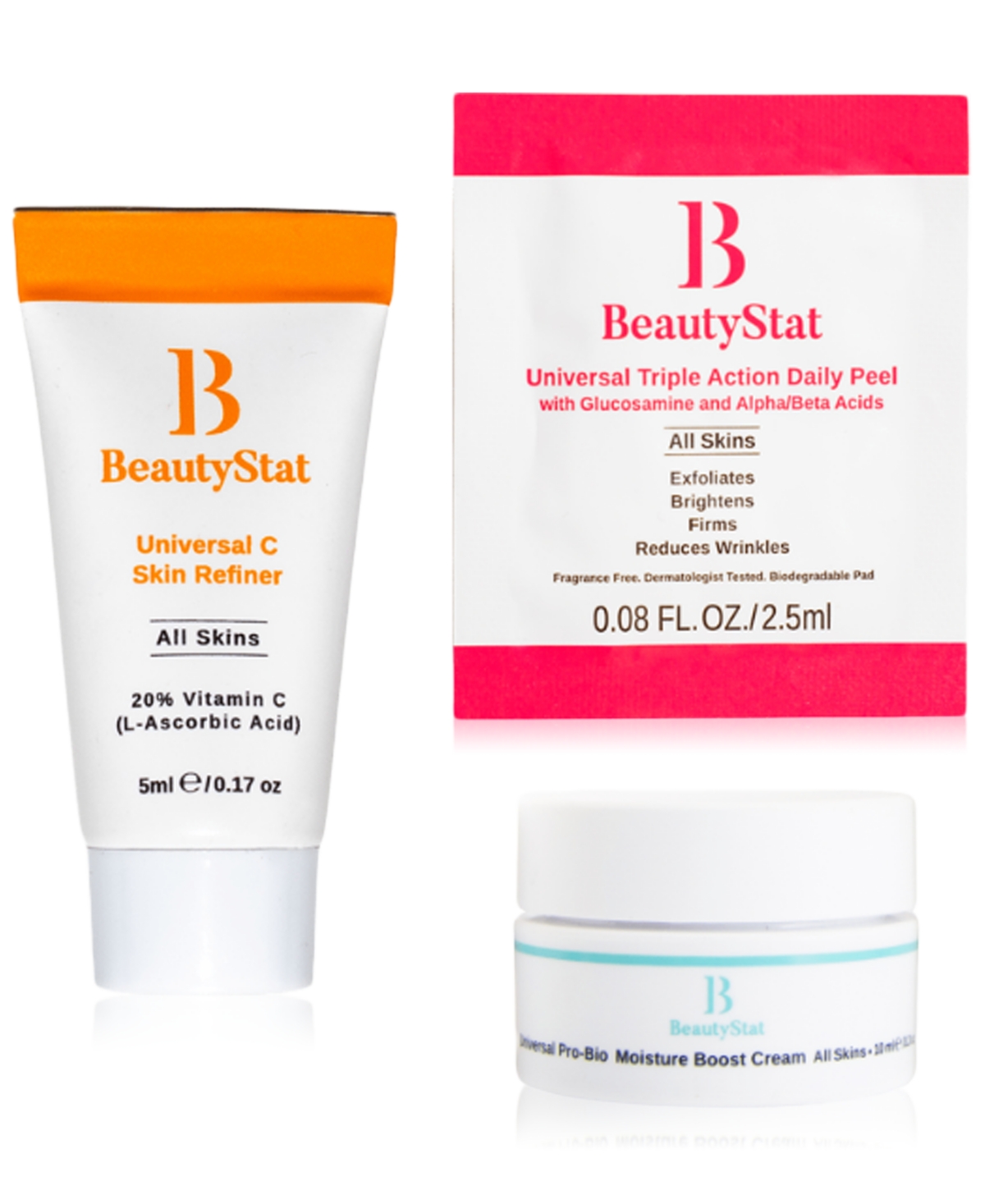 Free Get your Glow On 3-Pc. gift with a $25 Beautystat Purchase! - 3-Pc. gift