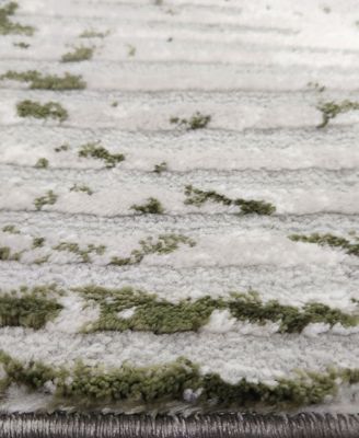 CLOSEOUT! KM Home Davide 1230 7'10" x 7'10" Round Area Rug