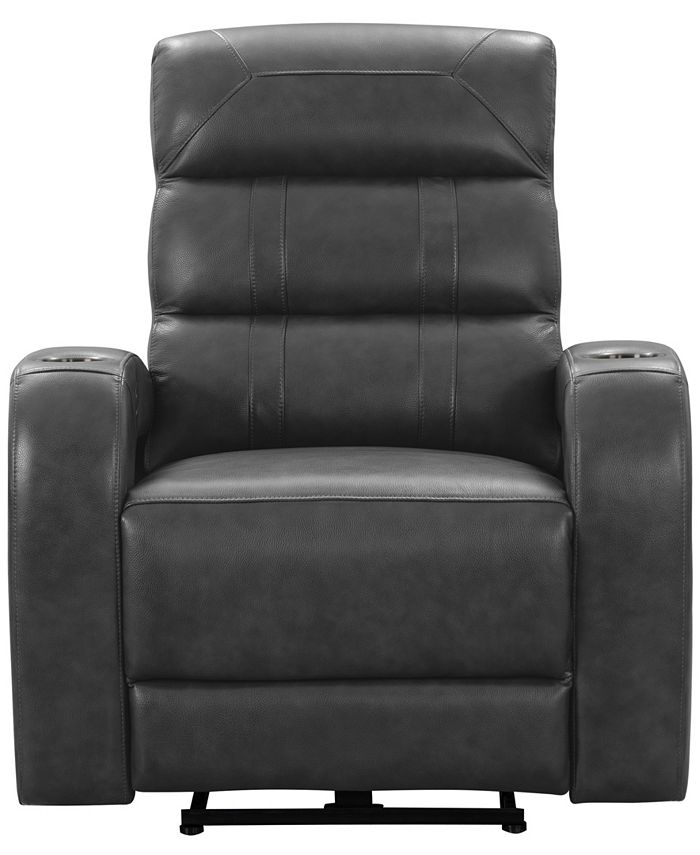 Abbyson Living Andrea Leather Power Recliner Macy's