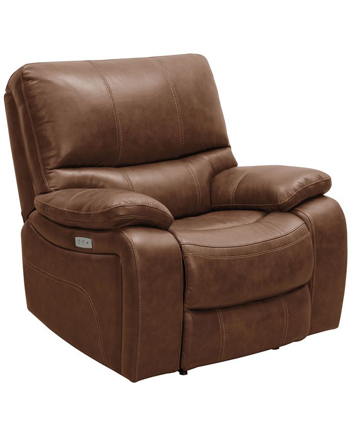 Abbyson Living Brandon Leather Power Recliner Macy s
