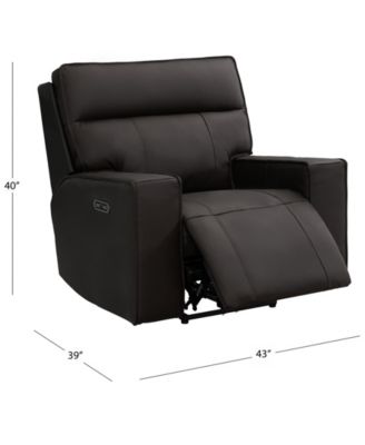 Kameron Leather Power Recliner with Power Headrest