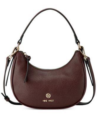 Nine West Saoirse Jet Set Umhängetasche – Kleine Schultertasche In Khaki, Mit Logo