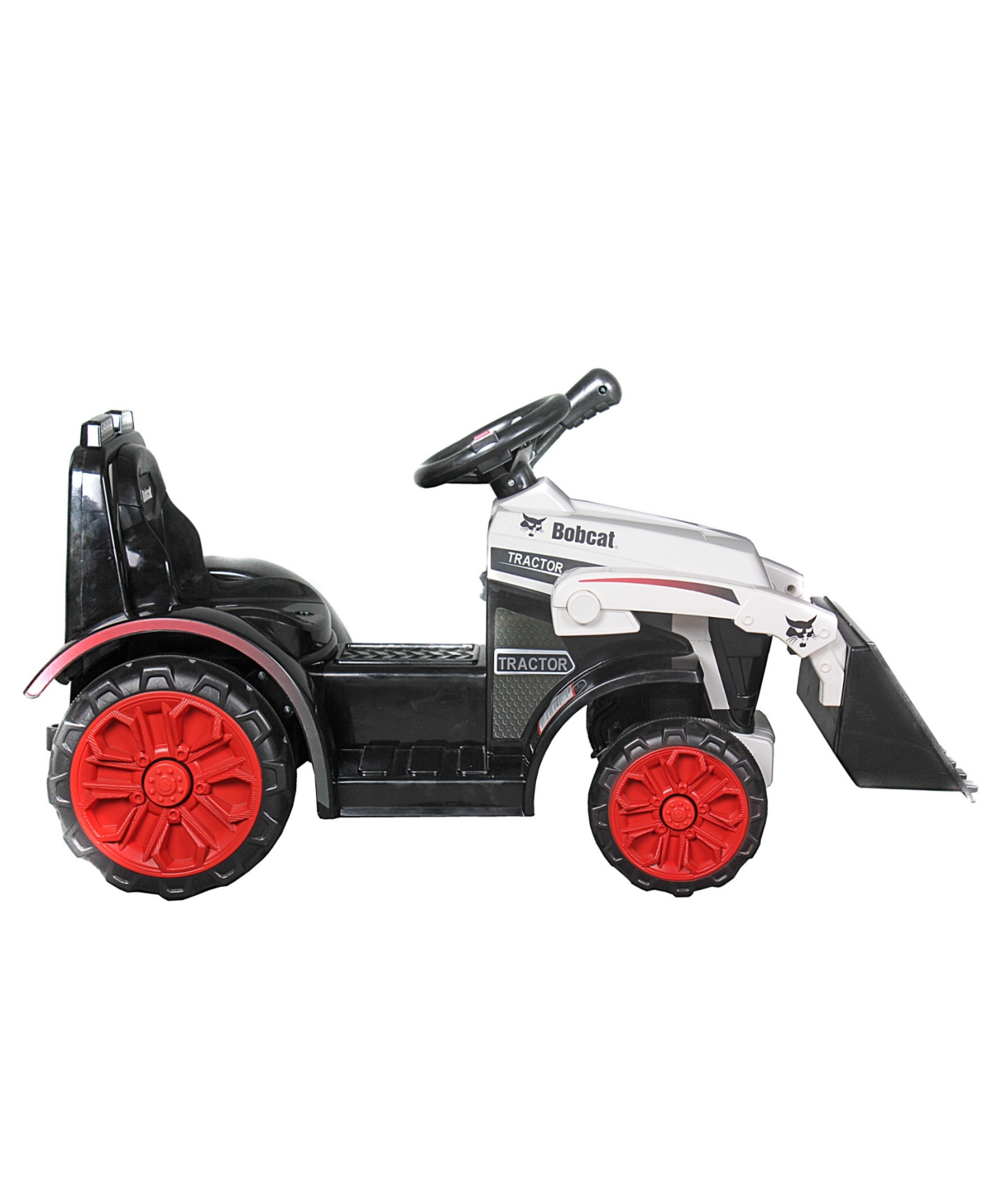 Shop Best Ride On Cars Bobcat Construction Tractor 6v Powered Ride-on In Black