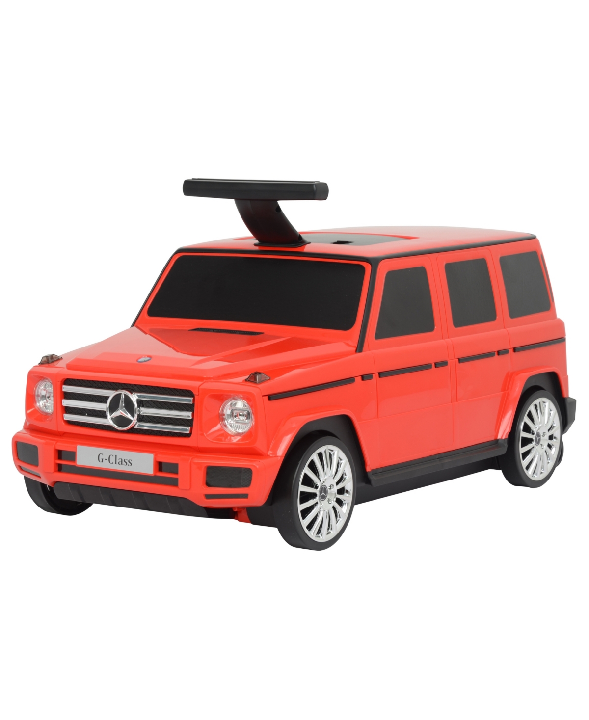 Best Ride On Cars Babies' Mercedes G Class Suitcase Push Car In Red