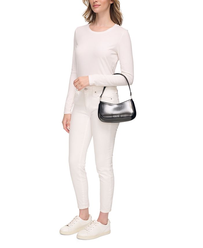 Calvin Klein Charlie Double Compartment Mini Shoulder Bag with Top