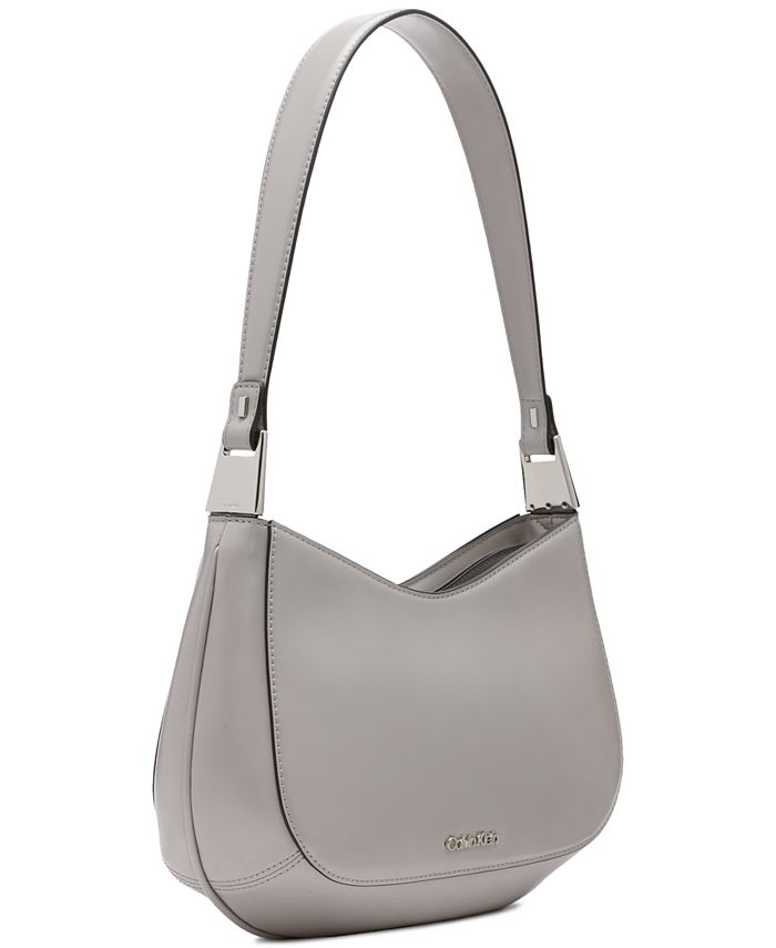 Calvin Klein Charlie Double Compartment Shoulder Bag with Top Zipper