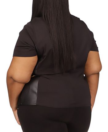 A Personal Touch TRE Women's Plus Size Tank Top - 0X Black