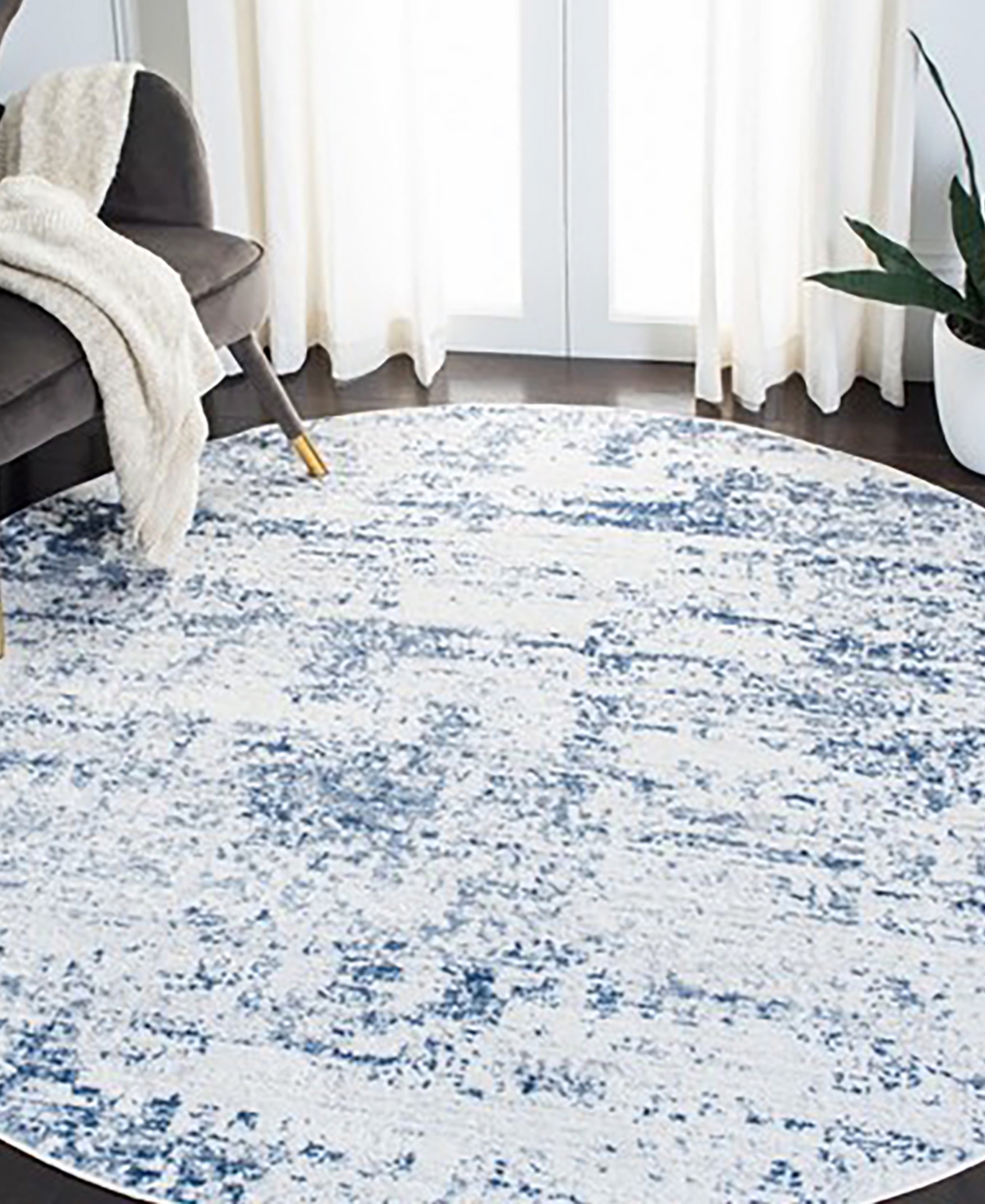 Safavieh Amelia ALA700 x Area Rug - Navy