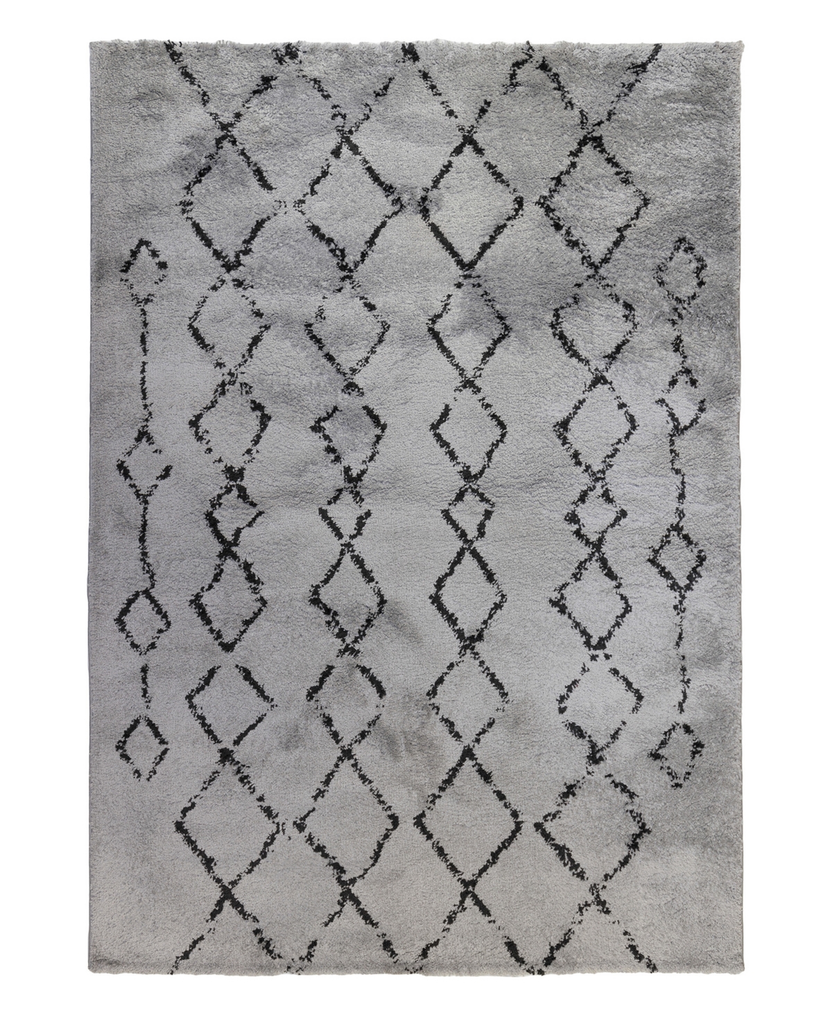Amer Rugs ASP4 8'3in x 11'6in Area Rug - Gray, Black
