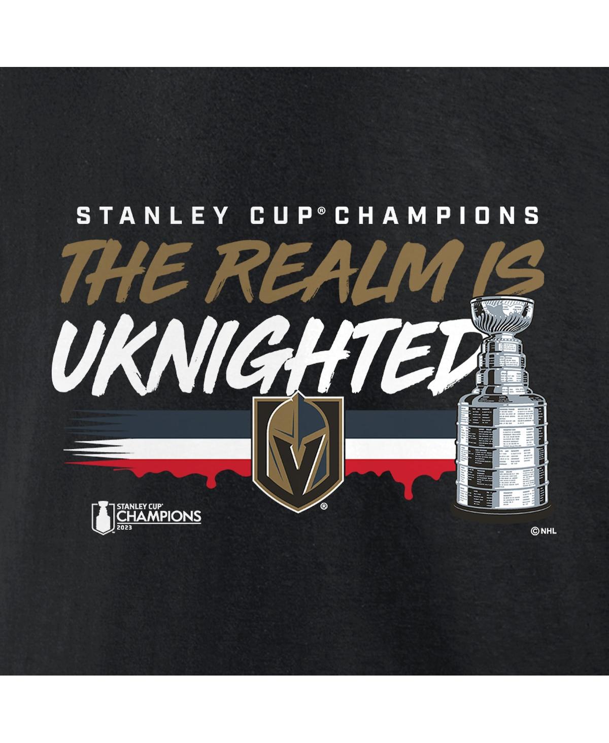 Men's FanaticsVegas Golden Knights 2023 Stanley Cup Champions Hometown Dna T-shirt - Black
